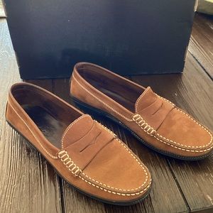 Women’s tod loafers - hardly worn size 9 brown
